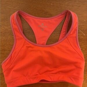 Athleta Vibrant Orange Sports Bra
